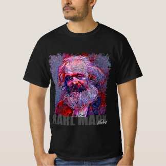 Camiseta KARL MARX - Retrato NFT por Marco Aureggi
