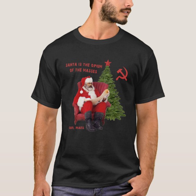 Camiseta Karl Marx Santa 695 (Frente)
