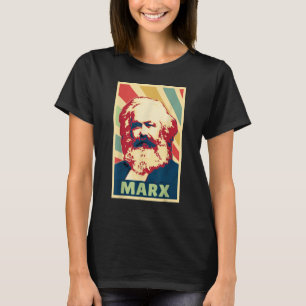Camiseta Karl Marx Vintage Colors