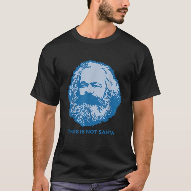 Camiseta Karl Marxismo Comunismo Filosofia Socialista (Frente)