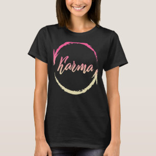 Camiseta Karma Buddha Yoga Vintage Direito Universal Budism