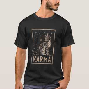 Camiseta Karma Cat Music Teens Outfit Youth Karma