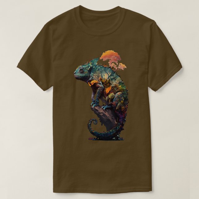 Camiseta Karma Chameleon (Frente do Design)