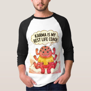 Camiseta Karma é minha melhor treinadora de vida