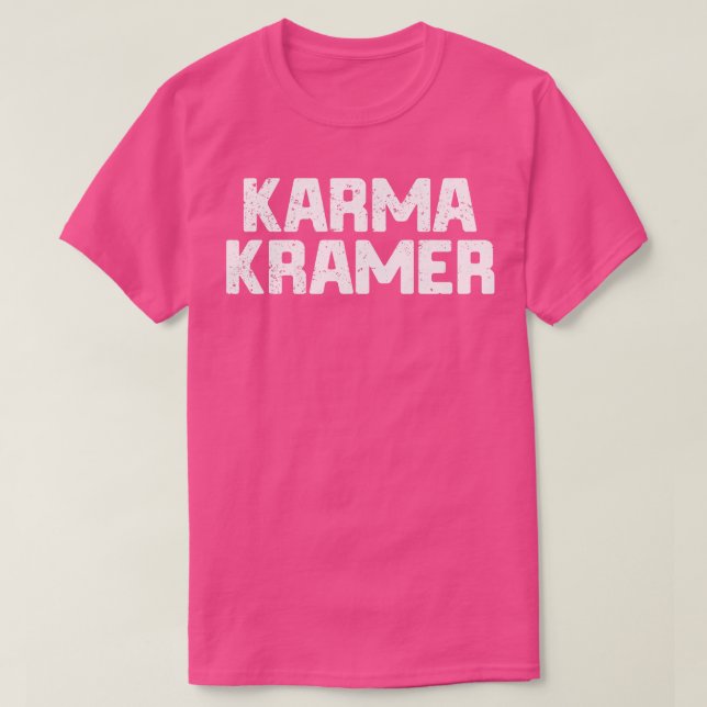 Camiseta Karma Kramer Distante (Frente do Design)