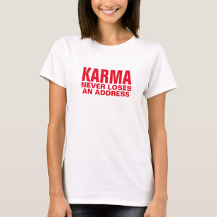 Camiseta Karma legal Nunca Perderes se dirigem a Karma Shir