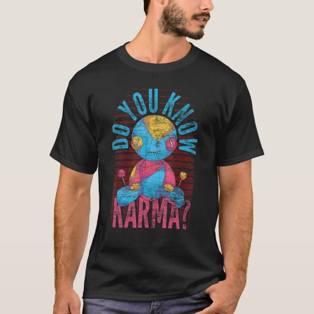 Camiseta Karma Witchcraft Espelha Figurino de Halloween Voo (Frente)