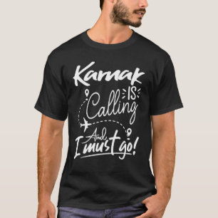 Camiseta Karnak está ligando e eu tenho que ir ao Karnak Vi