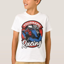 Camiseta Kart de corrida extremo personalizado corrida de K