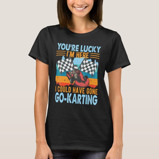 Camiseta Kart de corrida Kart (Frente)