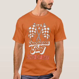 Camiseta Kart Racing É Um Tipo De Corrida De Carros Com Ban