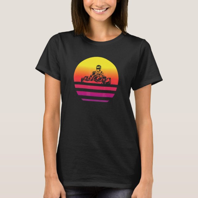 Camiseta Kart Retro Estilo Vintage (Frente)