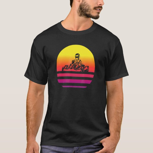 Camiseta Kart Retro Estilo Vintage (Frente)