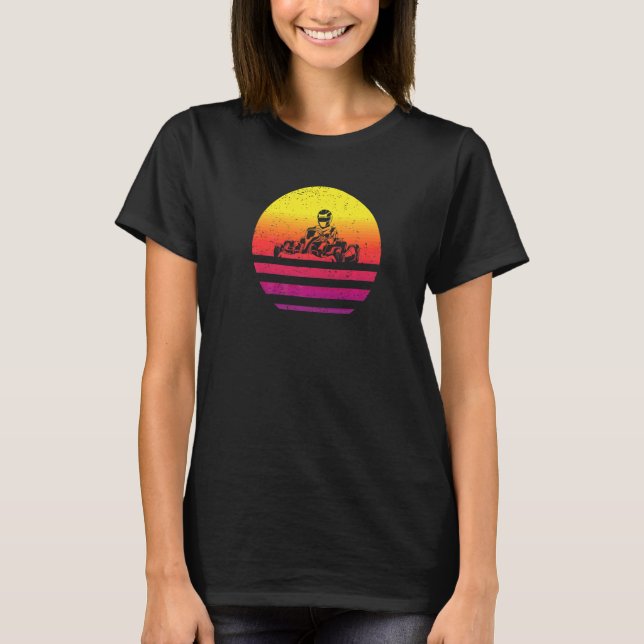 Camiseta Kart Retro Estilo Vintage 1 (Frente)