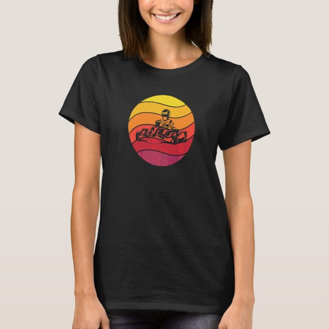 Camiseta Kart Retro Estilo Vintage  10 (Frente)