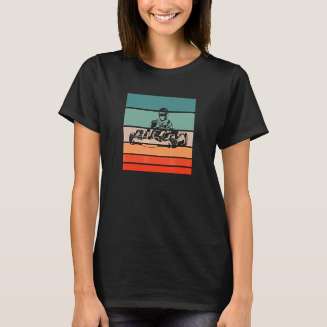 Camiseta Kart Retro Estilo Vintage 3 (Frente)