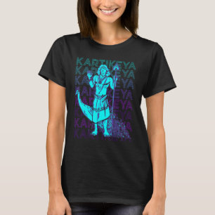 Camiseta Kartikeya Hindu Deus Hindu Mythology Ancião Deus e