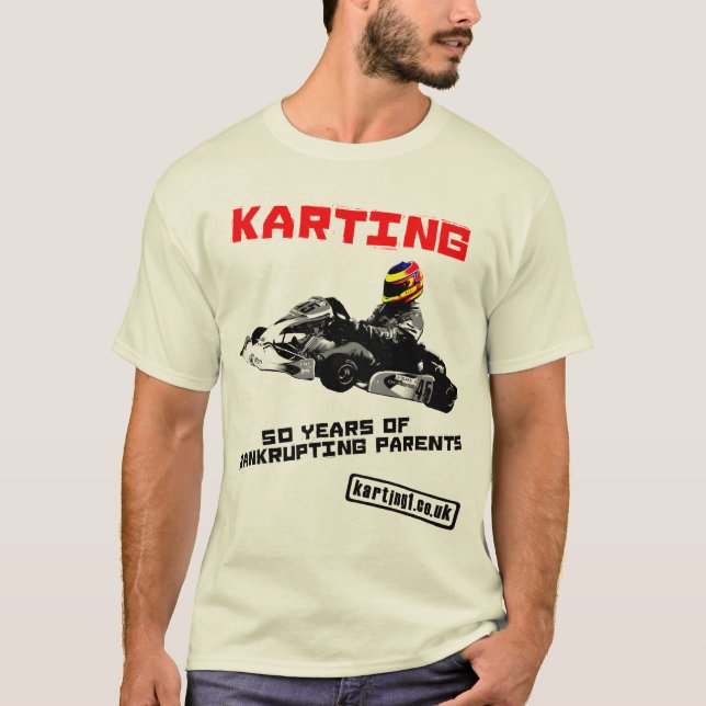 Camiseta Karting 50 anos de pais de falência (Frente)