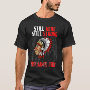 Camiseta Kaskinampo Patrimônio Nativo Americano Raça Kaskin