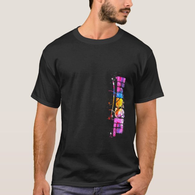 Camiseta Kassel Lettering Watercolor Kassel (Frente)