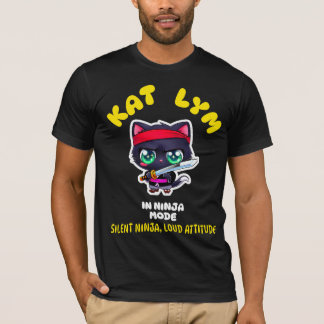 Camiseta Kat Lym In Ninja Mode