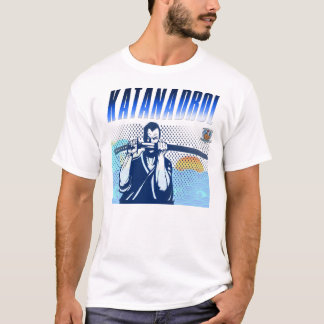 Camiseta katanadrol, NTBM (parte dianteira branca SOMENTE)