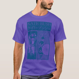 Camiseta Kate Bush - Design de Arte com Ventilador Retresté