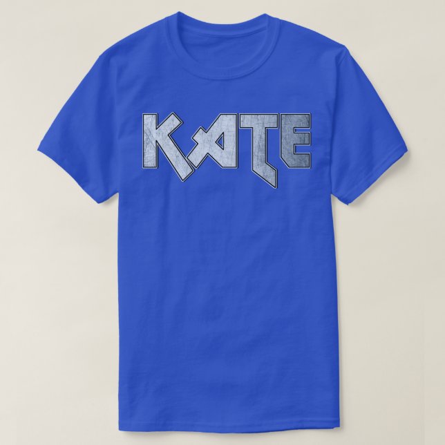 Camiseta Kate de metal pesado (Frente do Design)