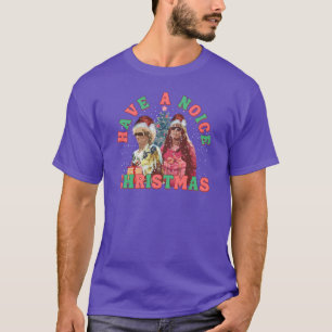 Camiseta Kath e Kim Natal Que suas festas sejam barulhentas