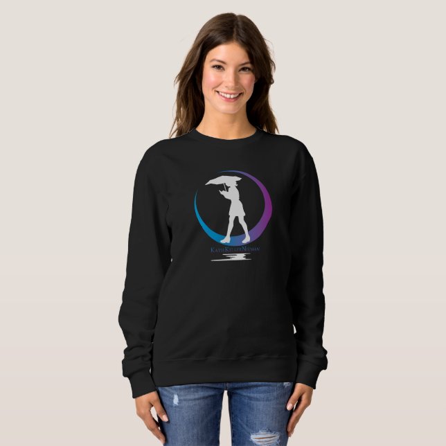 Camiseta Katie Keller-Nieman Branded Sweatshirt Blue Purple (Frente Completa)