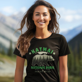 Camiseta Katmai National Park Alaska Since 1918