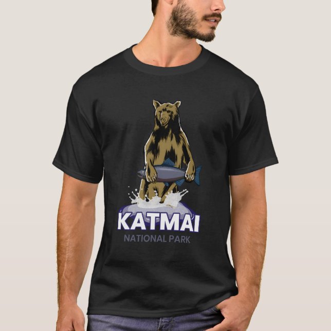 Camiseta Katmai National Park Novelty (Frente)