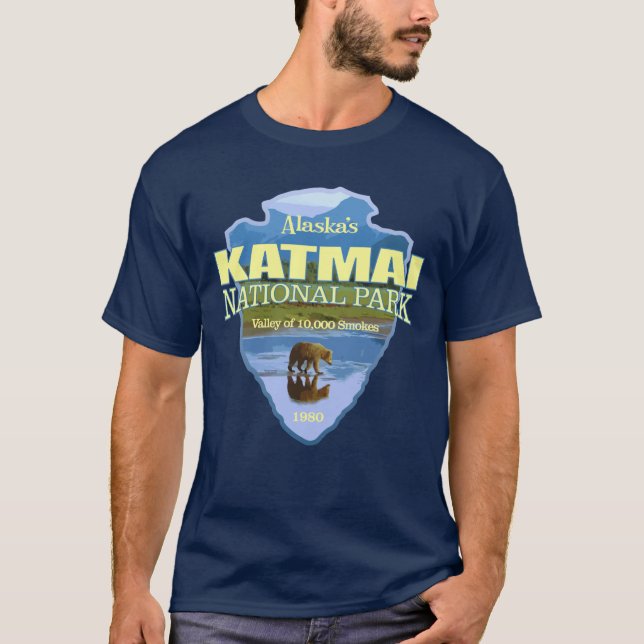 Camiseta Katmai (ponta de seta) (Frente)