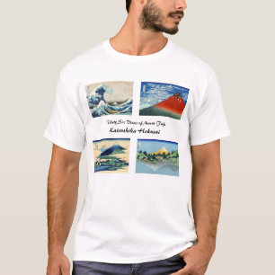 Camiseta Katsushika Hokusai - 36 visualizações do Monte F