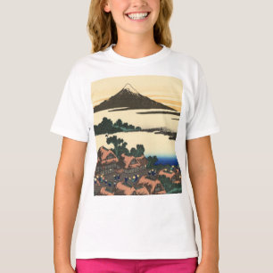 Camiseta Katsushika Hokusai Dawn na província de Kai