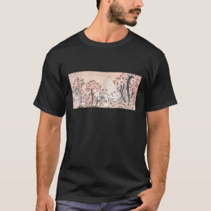 Camiseta Katsushika Hokusai - Monte Fuji Visto Através De C