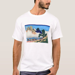 Camiseta Katsushika Hokusai - Trás de Fuji, Rio Minobu