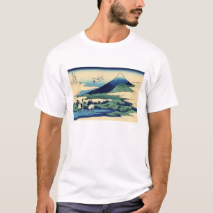Camiseta Katsushika Hokusai - Umegawa, província de Sagami