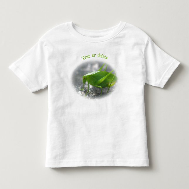 Camiseta Katydid Grasshopper Nature Personalized (Frente)