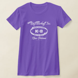 Camiseta Katz & Bestoff "K&B" anos 50
