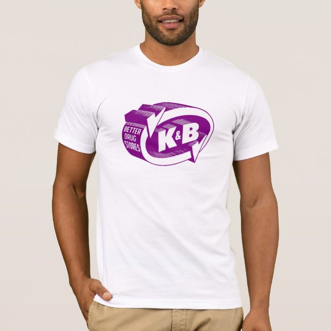 Camiseta Katz & Bestoff "K&B" anos 60 (Frente)