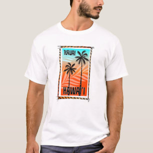 Camiseta Kauai, Camisa do Havaí, Camiseta de Palme