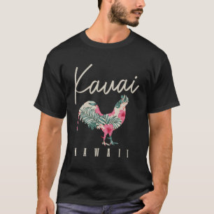 Camiseta Kauai Chicken Hawaii Hibiscus Ilhas Havaianas