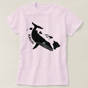 Camiseta Kauai - Hawaii Islands Humpback