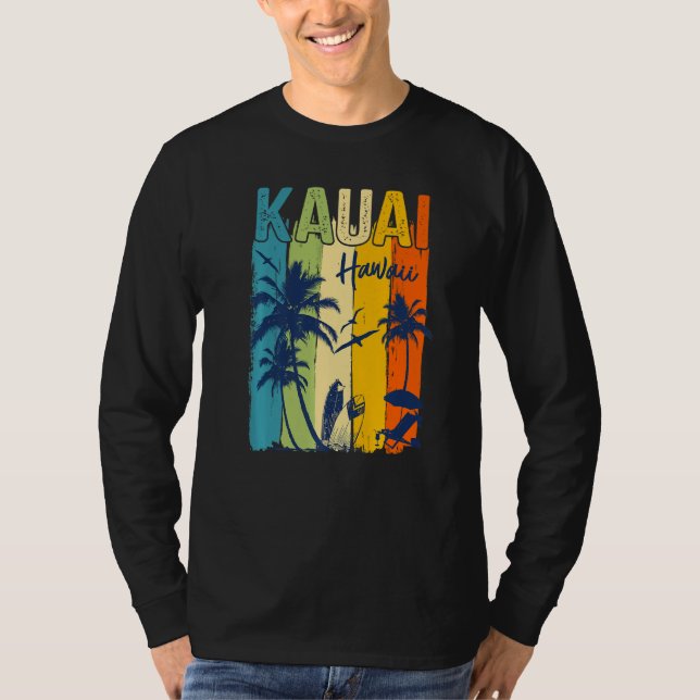 Camiseta Kauai Hawaiian Family Vacation Matching Group Prem (Frente)
