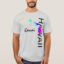 CAMISETA KAUAI - ILHAS HAWAII NEON RAINBOW