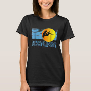 Camiseta Kauai Retro Surf T Shirt Hawaii Surfing Design Cl