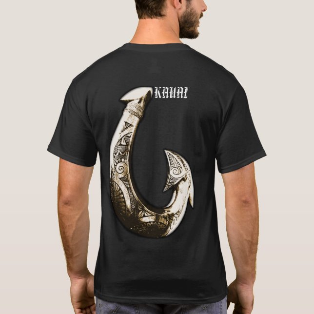 Camiseta Kauai Tribal Hook (Verso)