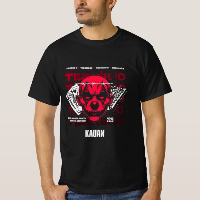 Camiseta Kauan - Vitória de Joker Terceiro (Frente)