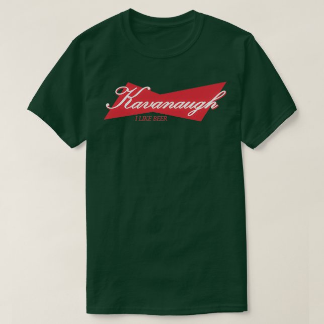 CAMISETA KAVANAUGH EU GOSTO DE CERVEJA (Frente do Design)